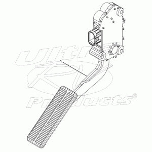 W0003519 - Workhorse Throttle Pedal Assembly